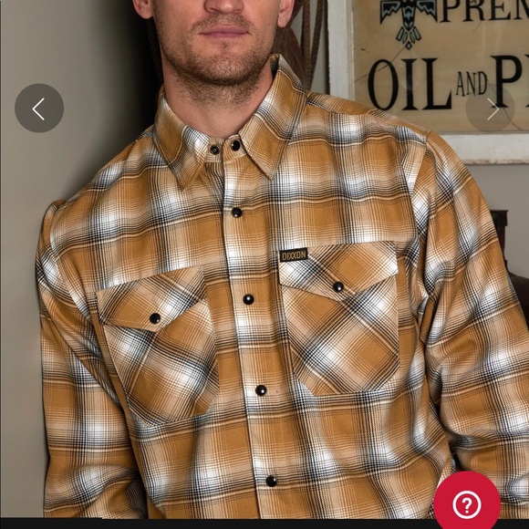 Dixxon Sutter flannel BNIB - Picture 3 of 12